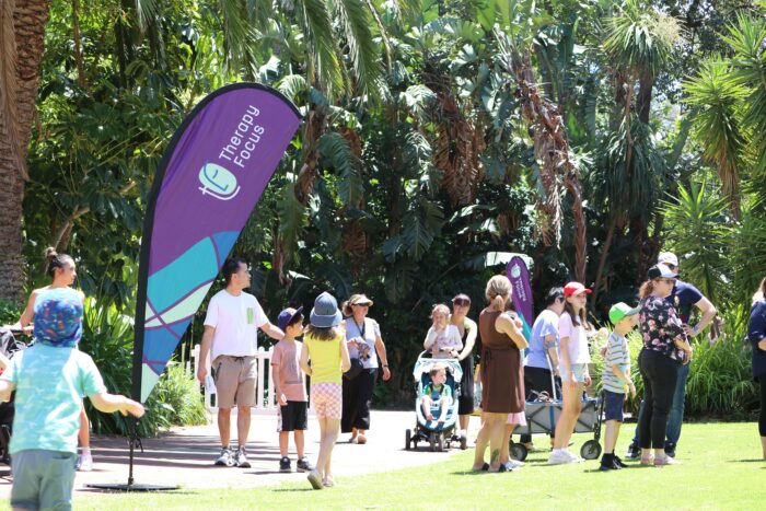 Customers at Perth Zoo. 