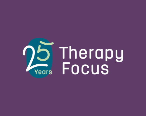 Therapy Focus 25th Anniversary logo