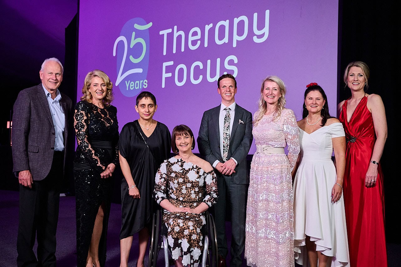 Therapy Focus board and CEO at 25th year Anniversary