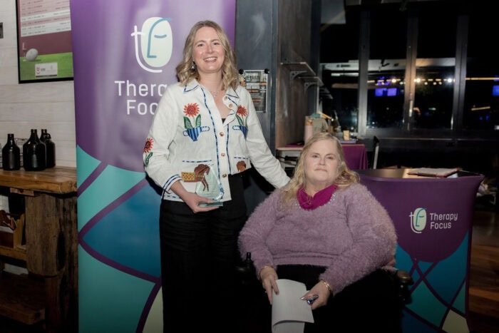 Holly Pearse and Linda Dearlove