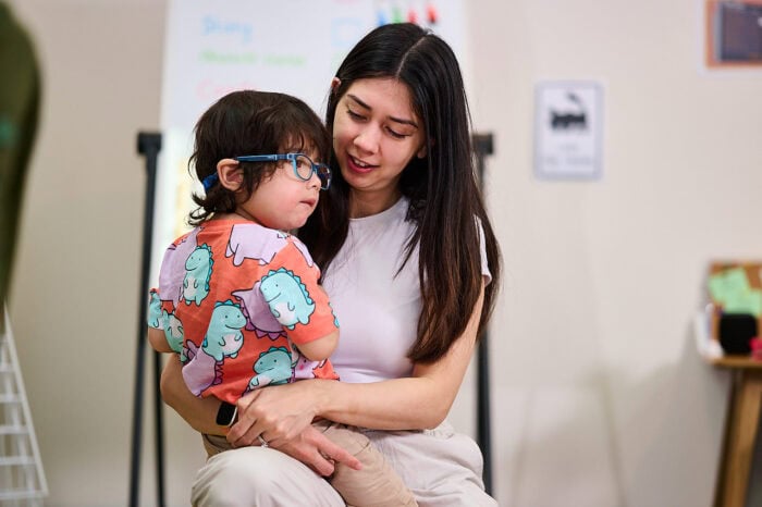 First Focus Program - mum with child