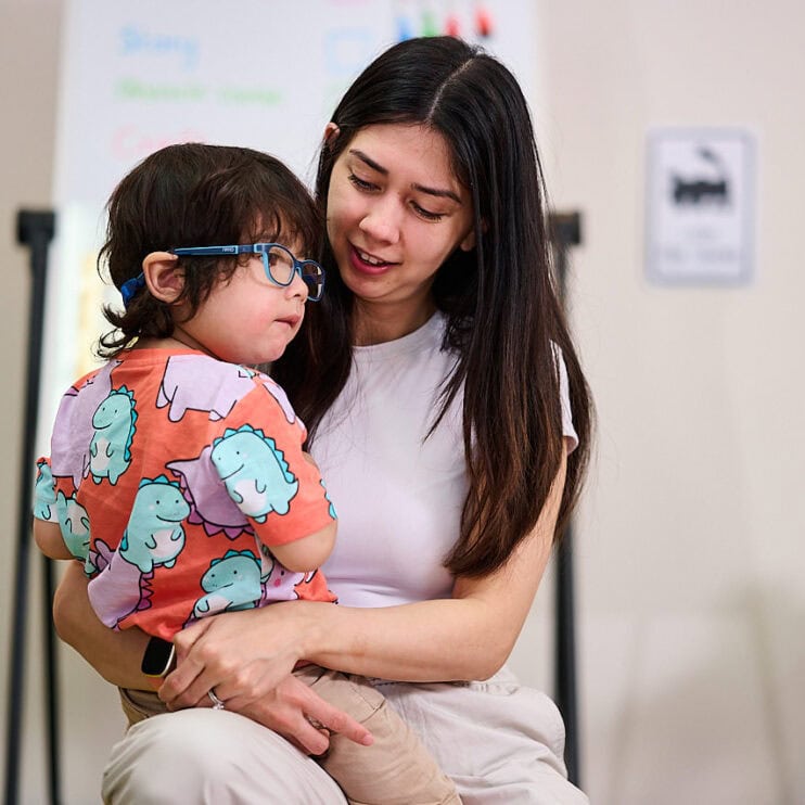 First Focus Program - mum with child