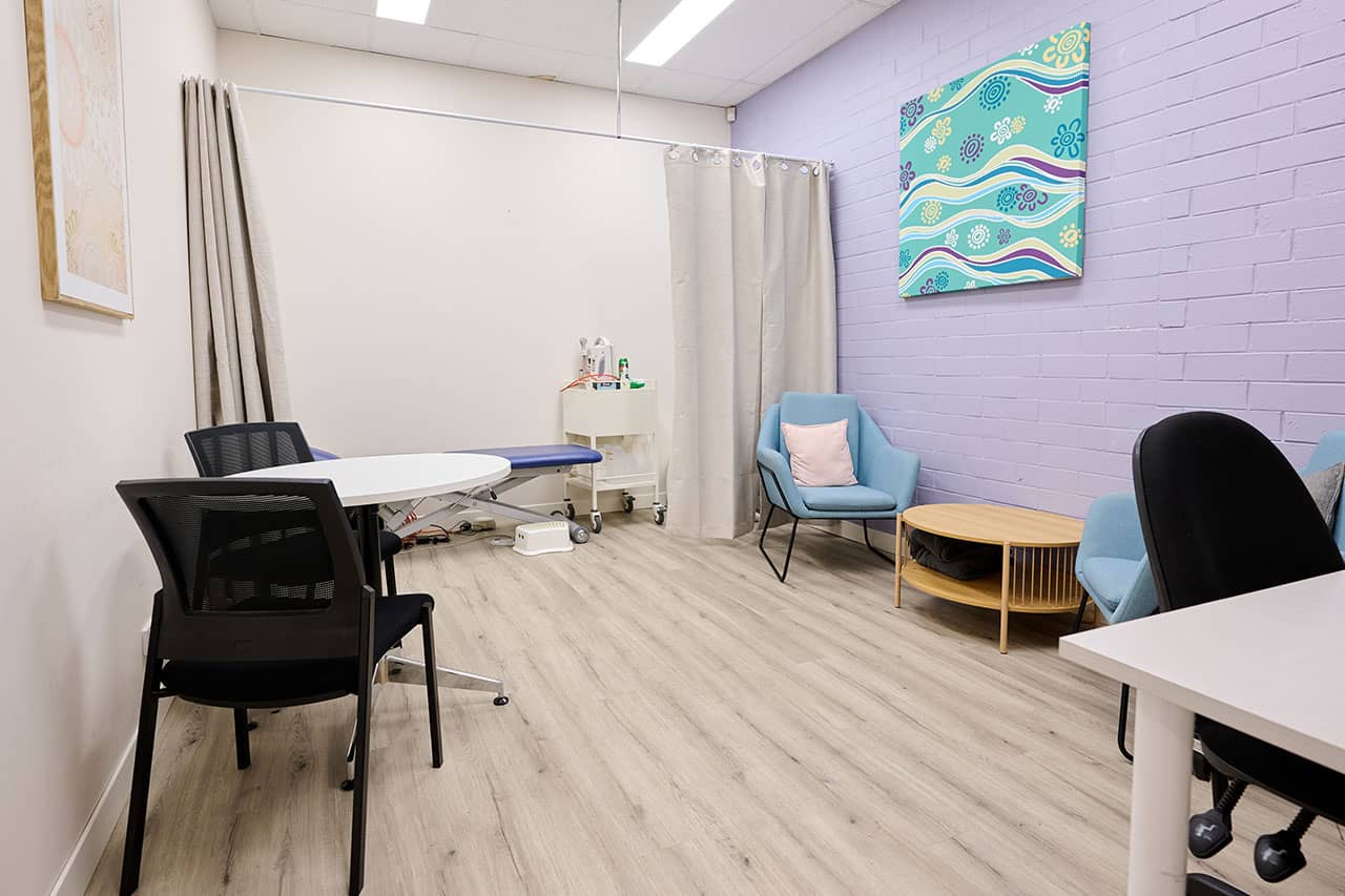 Maddington office continence room