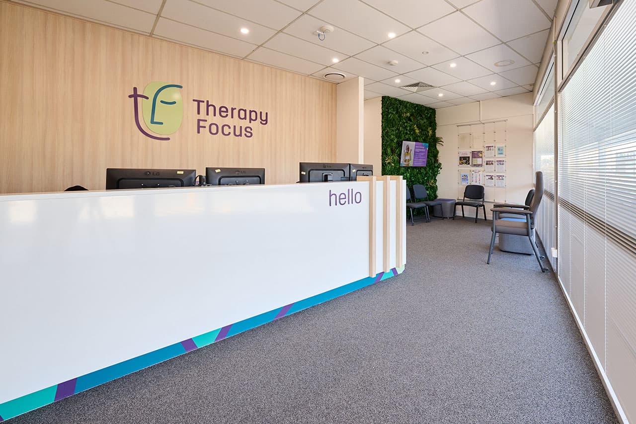 Maddington office reception area