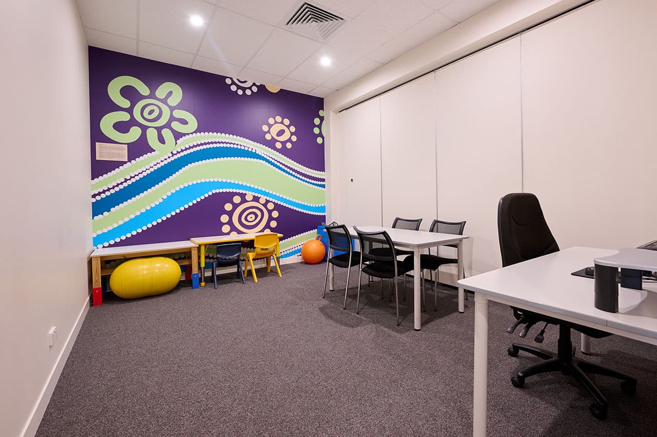 Maddington office therapy room